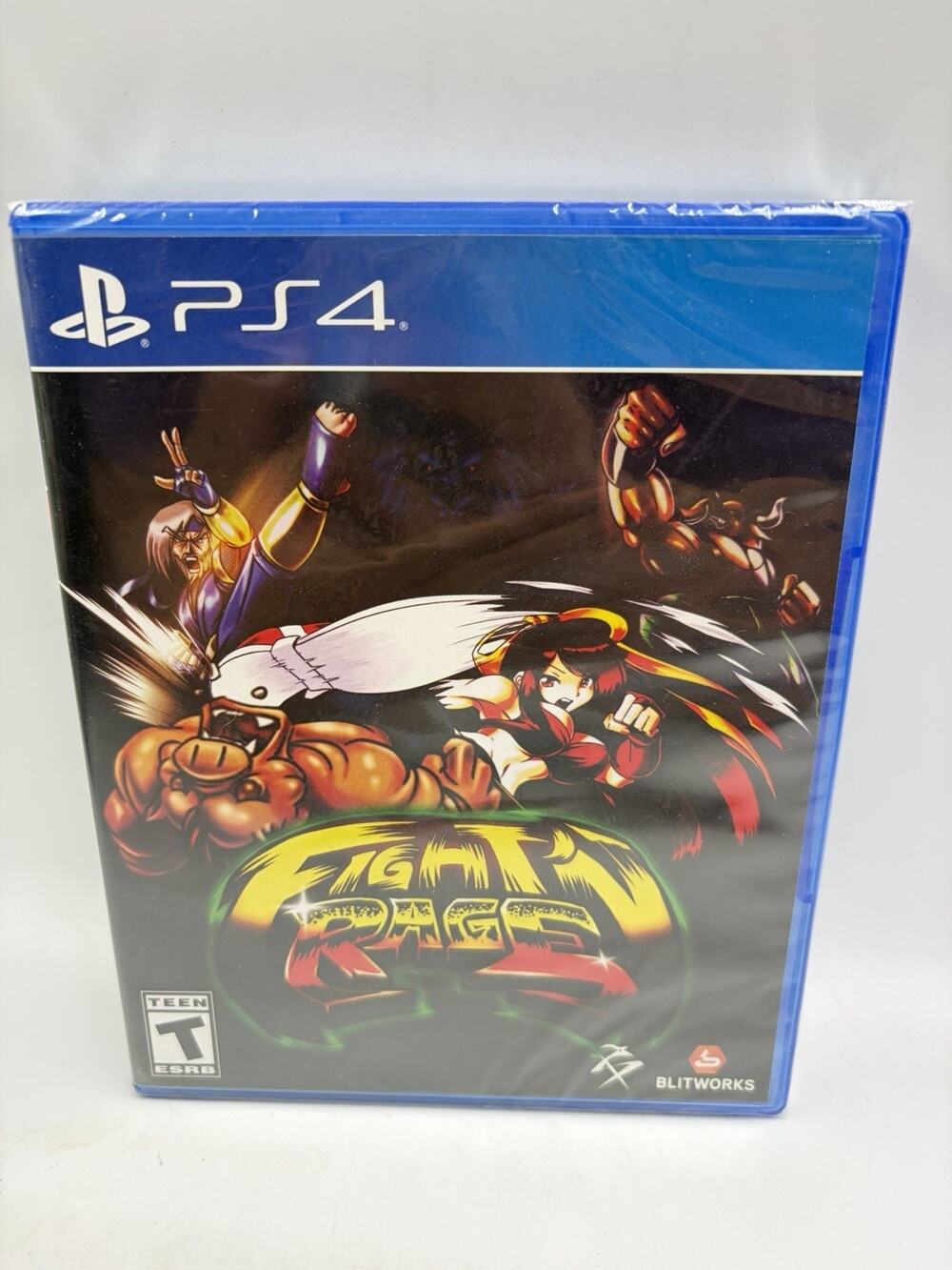 BRAND NEW Fight'N Rage Sony PlayStation 4 PS4 Limited Run Games LRG 381 Fight N